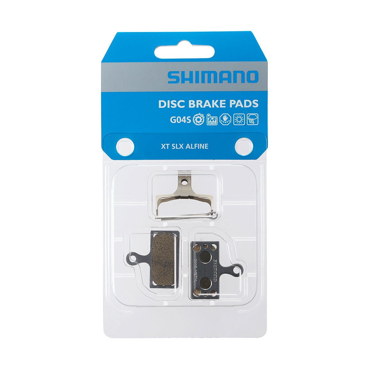 Shimano Okładziny Ham Tarcz G04S Metaliczne