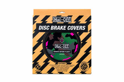 MUC-OFF OSŁONY DO HAMULCÓW TARCZOWYCH Disc Brake Cover Camo