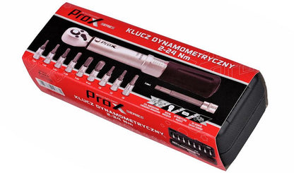 ProX Klucz dynamometryczny 2-24NM zestaw w walizce