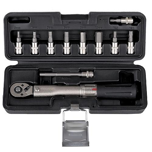 ProX Klucz dynamometryczny 2-24NM zestaw w walizce