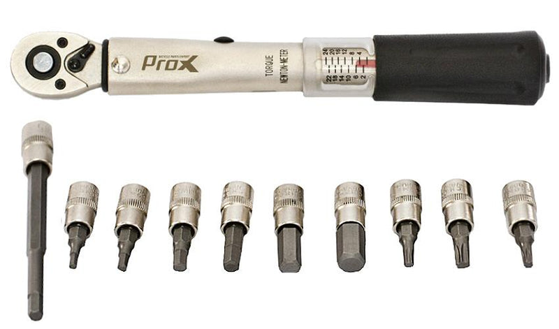 ProX Klucz dynamometryczny 2-24NM zestaw w walizce