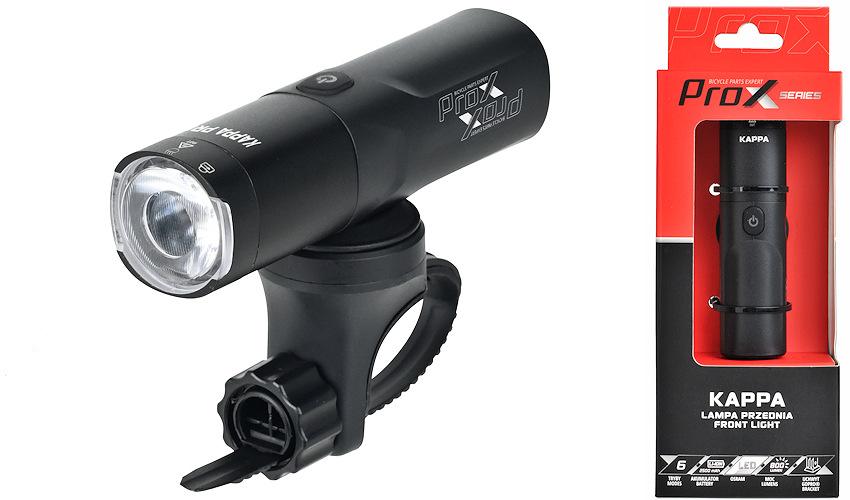 ProX Lampa przód KAPPA 800Lm 2500mAh
