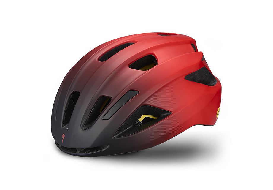 S/M / Gloss Flo Red / Matte Black