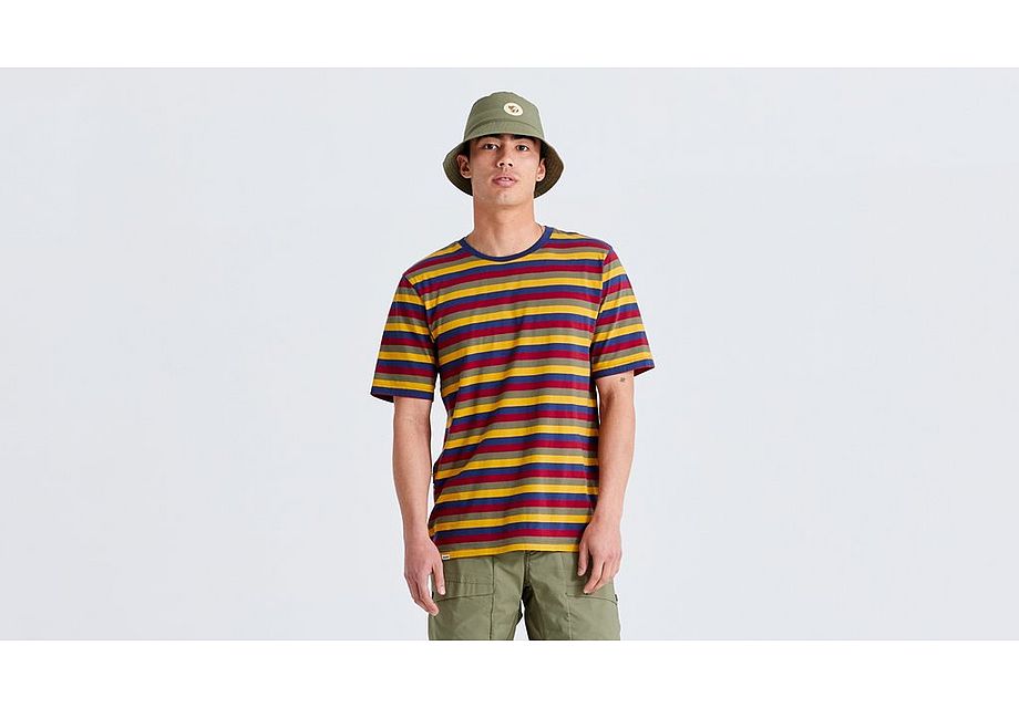 Koszulka Men's Specialized/Fjällräven Cotton Striped Short Sleeve Tee