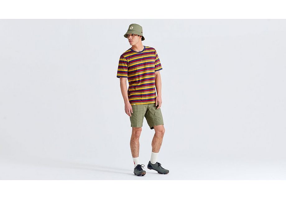 Koszulka Men's Specialized/Fjällräven Cotton Striped Short Sleeve Tee