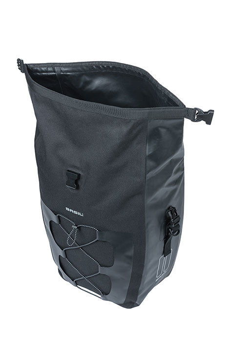 BASIL NAVIGATOR WATERPROOF TORBA SINGLE BAG, 25-31L, black