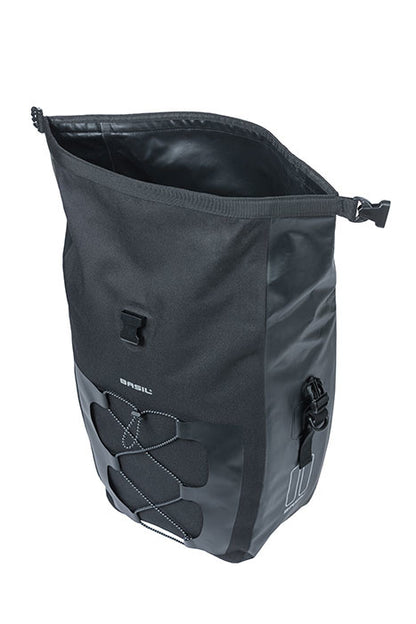 BASIL NAVIGATOR WATERPROOF TORBA SINGLE BAG, 25-31L, black