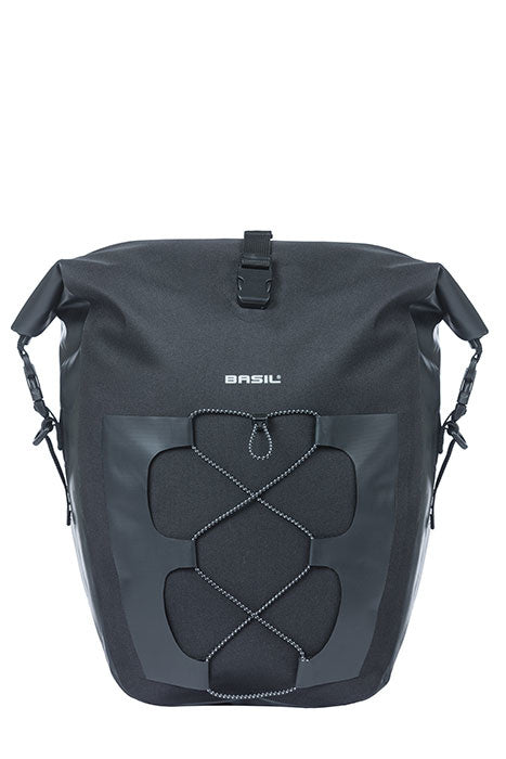 BASIL NAVIGATOR WATERPROOF TORBA SINGLE BAG, 25-31L, black