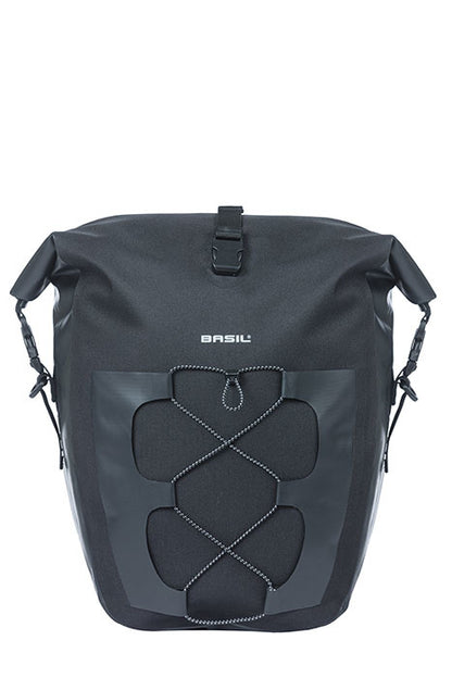 BASIL NAVIGATOR WATERPROOF TORBA SINGLE BAG, 25-31L, black