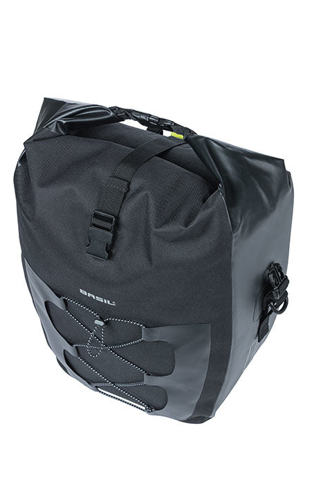 BASIL NAVIGATOR WATERPROOF TORBA SINGLE BAG, 25-31L, black